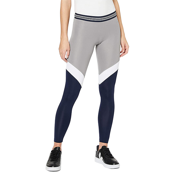 ACTIVEWEAR Gym Leggings Women Navy/White/Grey