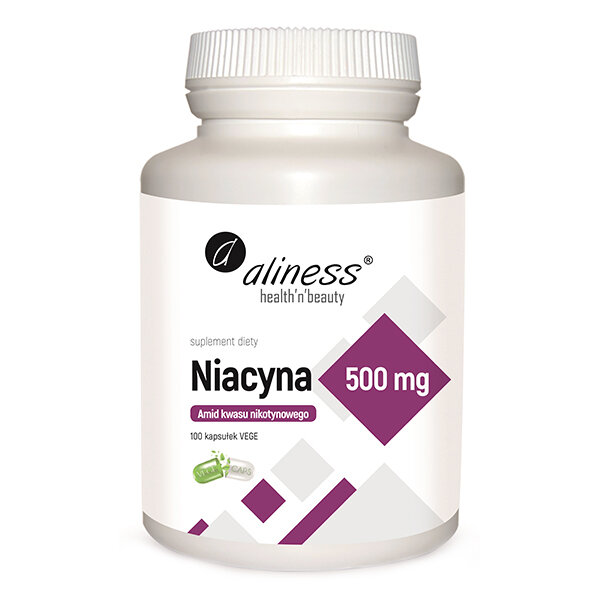 ALINESS Niacyna 500mg 100 caps