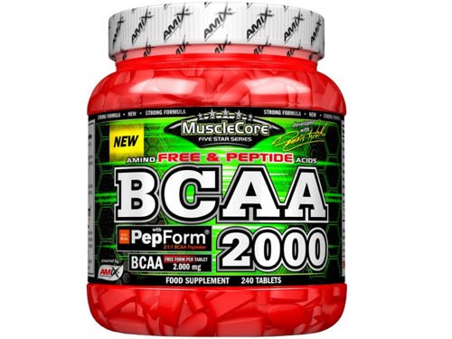 AMIX MuscleCORE BCAA 2000 with PepFORM 240 tabs