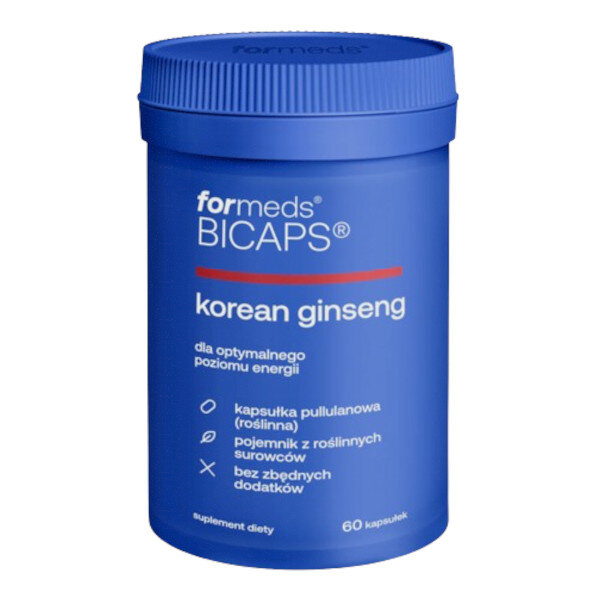 BICAPS Korean Ginseng 200mg 60 caps