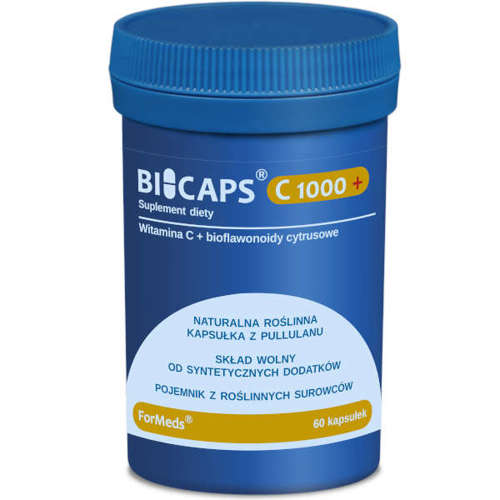 BICAPS Vitamin C 1000mg + Bioflavonoids 60 caps