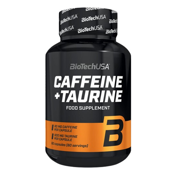 BIOTECH Caffeine + Taurine 60 caps