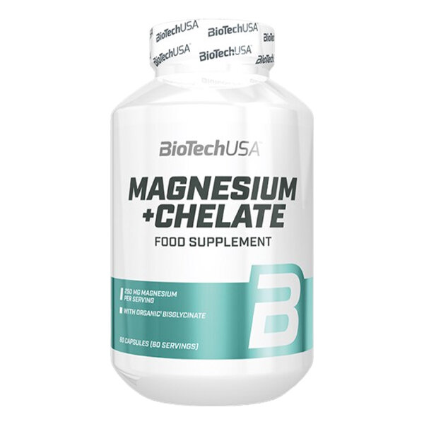 BIOTECH Magnesium + Chelate 60 caps