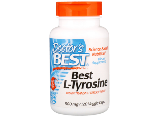 DOCTOR'S BEST L-Tyrosine 500 mg 120 caps