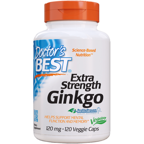 DOCTOR'S BEST Strength Ginkgo 120 caps
