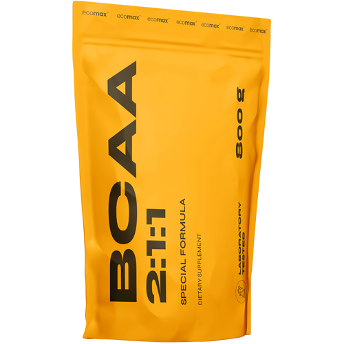 ECOMAX BCAA 2:1:1 800 g bag