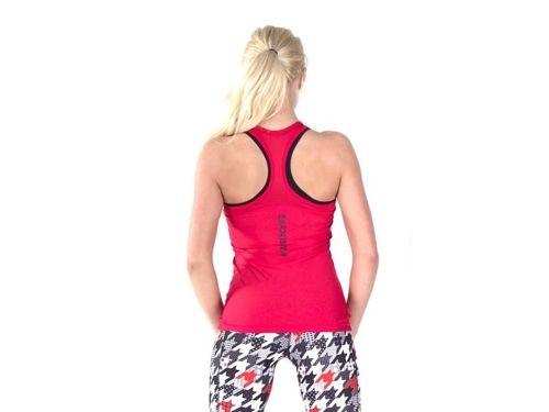 FITNESS AUTHORITY FASW Tanktop 01 W Basic RED