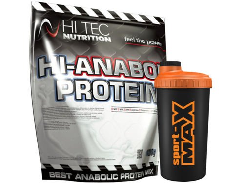 HI TEC Hi-Anabol Protein 1000 g + Shaker HI TEC