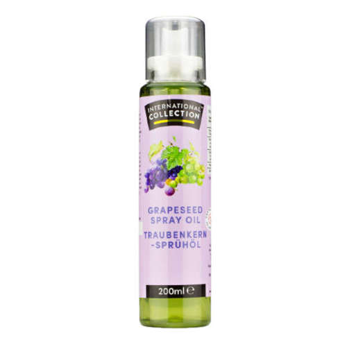 INTERNATIONAL COLLECTION Cooking Spray Grape Seed 200 ml