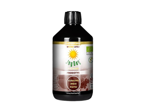 JOY DAY Probiotic ECO Dietary Supplement Turmeric Ginger Pepper 500 ml