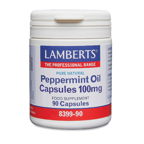 LAMBERTS Peppermint Oil Capsules, 100 mg, 90 kaps