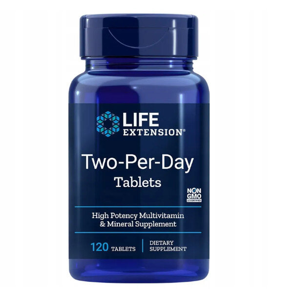 LIFE EXTENSION Two-Per-Day 120 tabl