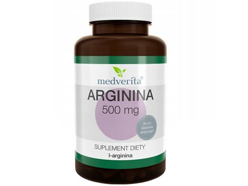 MEDVERITA Arginine 500 mg 50 capsules