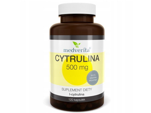 MEDVERITA Cytrulina 500 mg 120 caps