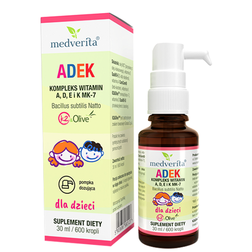 MEDVERITA Vitamin ADEK for kids 30 ml/900 Drops