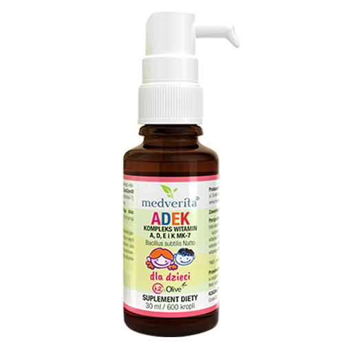 MEDVERITA Vitamin ADEK for kids 30 ml/900 Drops