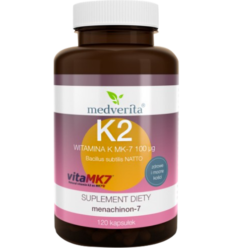 MEDVERITA Vitamin K VitaMK7 (menachinone-7) 100μg 120 caps