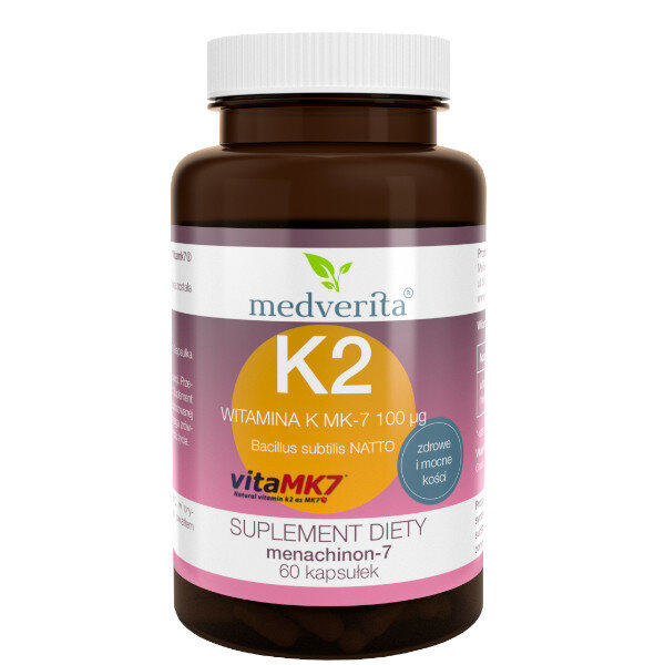 MEDVERITA Vitamin K VitaMK7 (menachinone-7) 100μg 60 caps