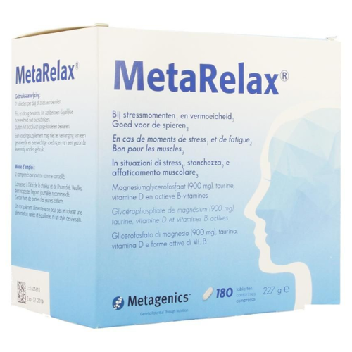 METAGENICS Metarelax 180 tabs