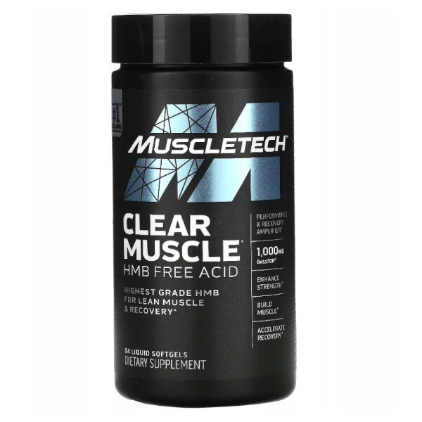 MUSCLETECH Clear Muscle 84 caps