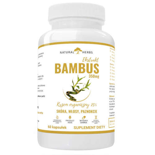NATURAL HERBS Bambus Extract 350 mg 60 caps