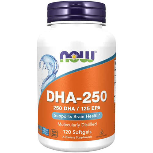 NOW FOODS DHA - 250 DHA 125 EPA 120 caps