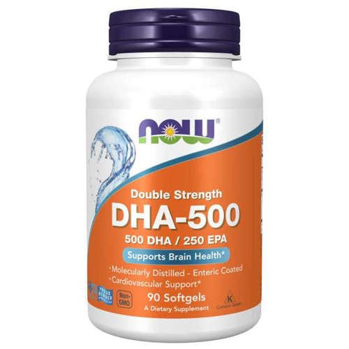 NOW FOODS DHA - 500 DHA 250 EPA 90 caps