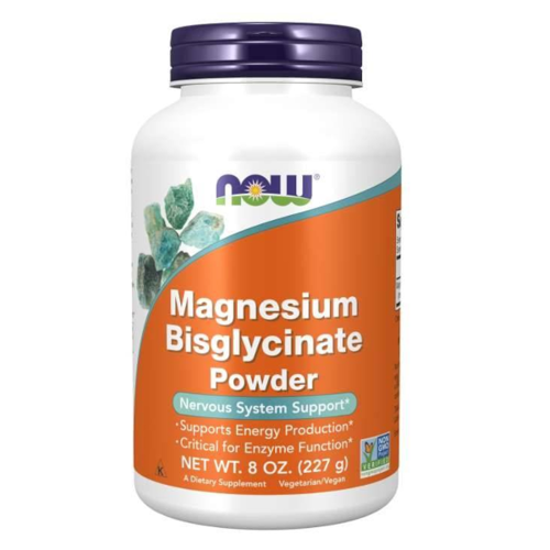 NOW FOODS Magnesium Magnesium Bisglycinate Magnesium Bisglycinate 227 g