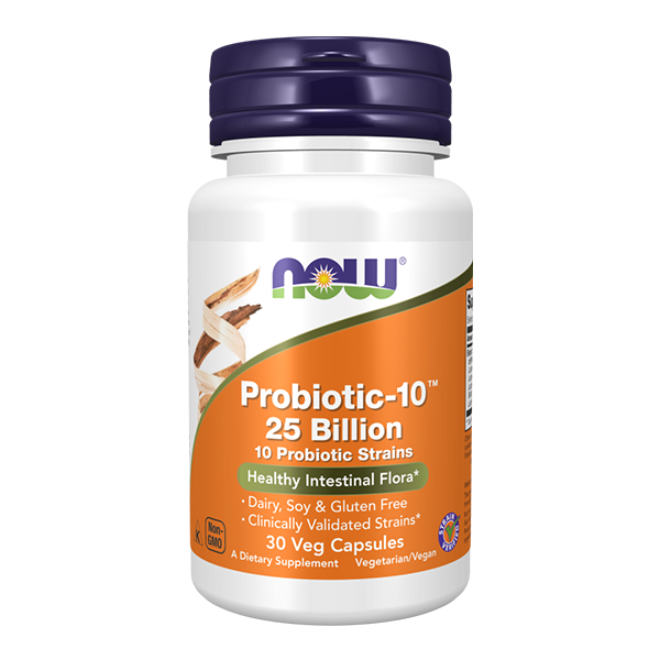 NOW FOODS Probiotic-10 25 Billion 30 caps