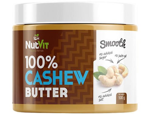 NUTVIT 100% Cashew Butter 500 g