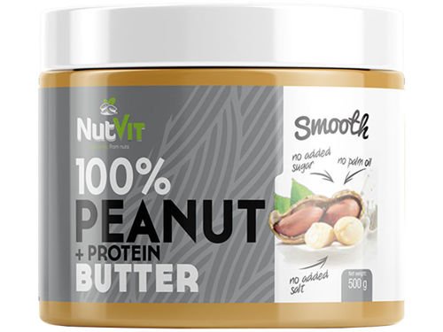 NUTVIT Peanut Butter + Protein 500 g