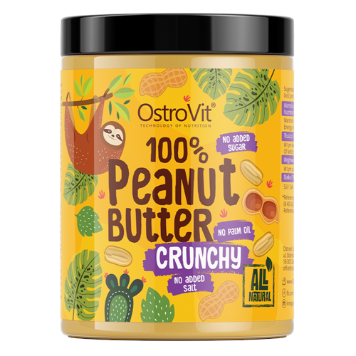 OSTROVIT 100% Peanut Butter 1000 g Crunchy
