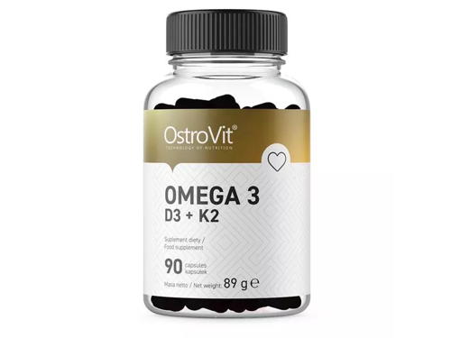 OSTROVIT Omega 3 D3 + K2 90 caps