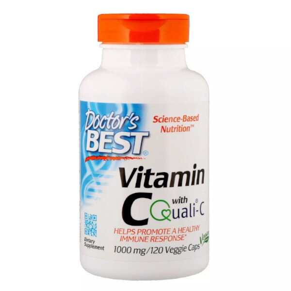 Outletw_DOCTOR'S BEST Vitamin C 120 caps
