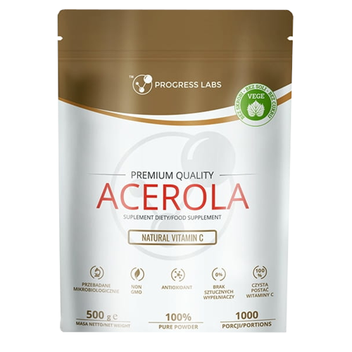 PROGRESS LABS Acerola Natural Vitamin C 500 g