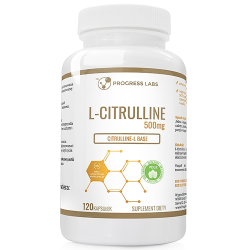 PROGRESS LABS L-Citrulline 500 mg 120 caps