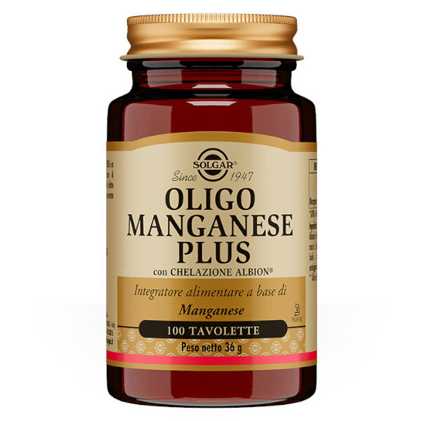 SOLGAR Oligo Manganese Plus 100 tablets