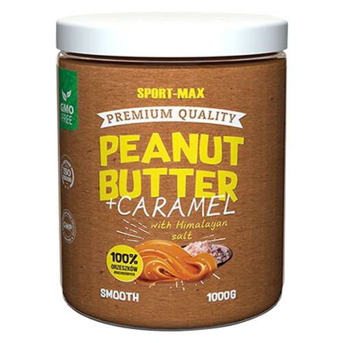 SPORT-MAX Peanut Butter & Caramel with Himalayan Salt 1000 g