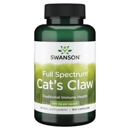 SWANSON Cat's Claw 500mg 100 caps