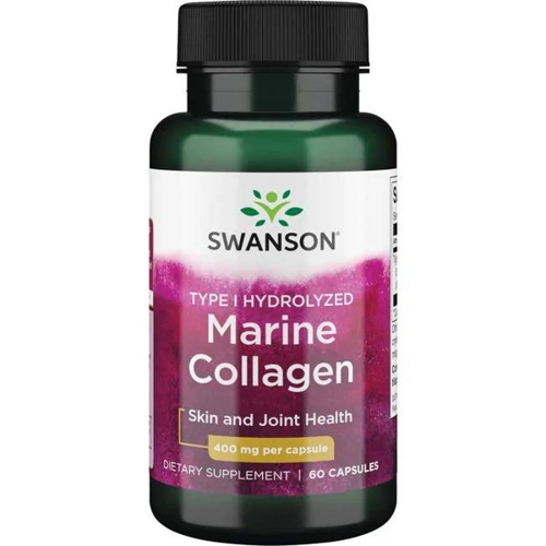 SWANSON Hydrolyzed collagen from fish type I 60 caps