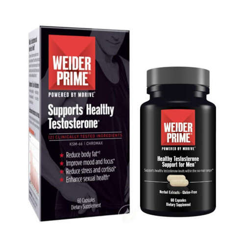 WEIDER PRIME Testosterone Support For Men 60 kaps