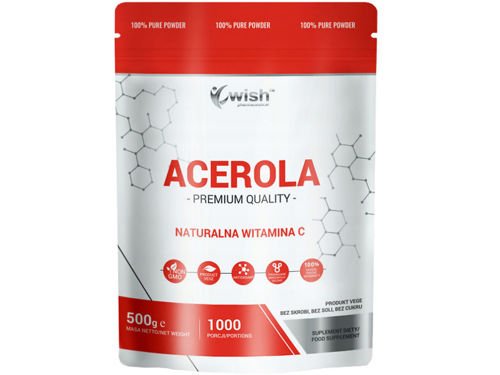WISH Acerola Natural Vitamin C Powder 500g