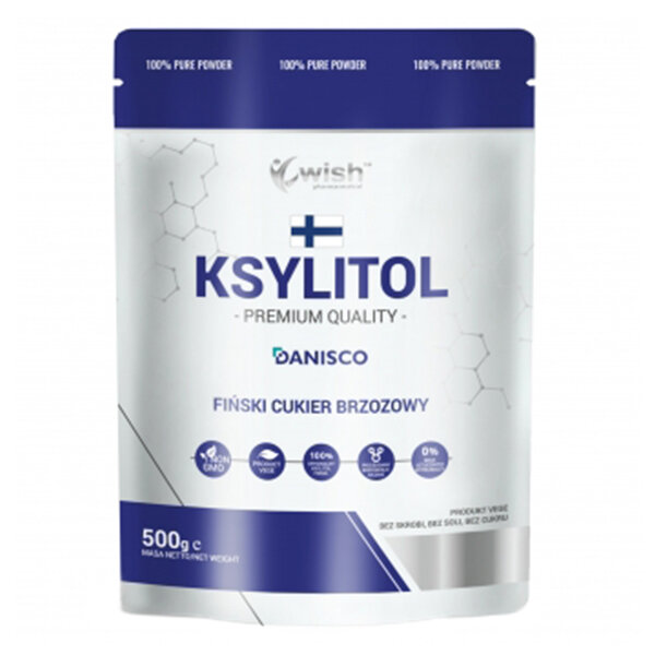WISH Xylitol 100% Finnish Birch Sugar 500 g
