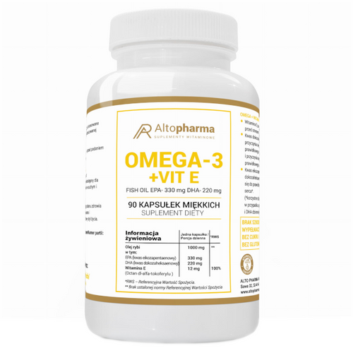 ALTO PHARMA Omega 3 FORTE + Vit E 90 capsules