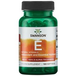 SWANSON Witamina E blend 400IU 100 sgels