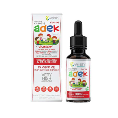 WISH Vitamin ADEK Forte Junior in Drops 30 ml