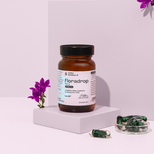 AURA HERBALS Floradrop Femi Probiotic 20 caps