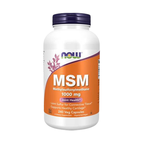 NOW FOODS MSM Metylosulfonylometan 1000mg 240 kaps