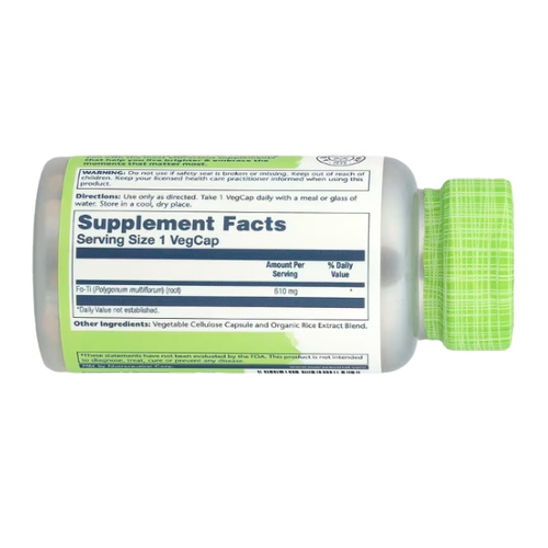 SOLARAY Fo-Ti He-Shou-Wu 610 mg 100 vege caps