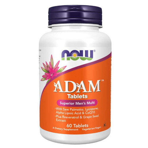 NOW FOODS ADAM Multivitamin for Men 60 tabs